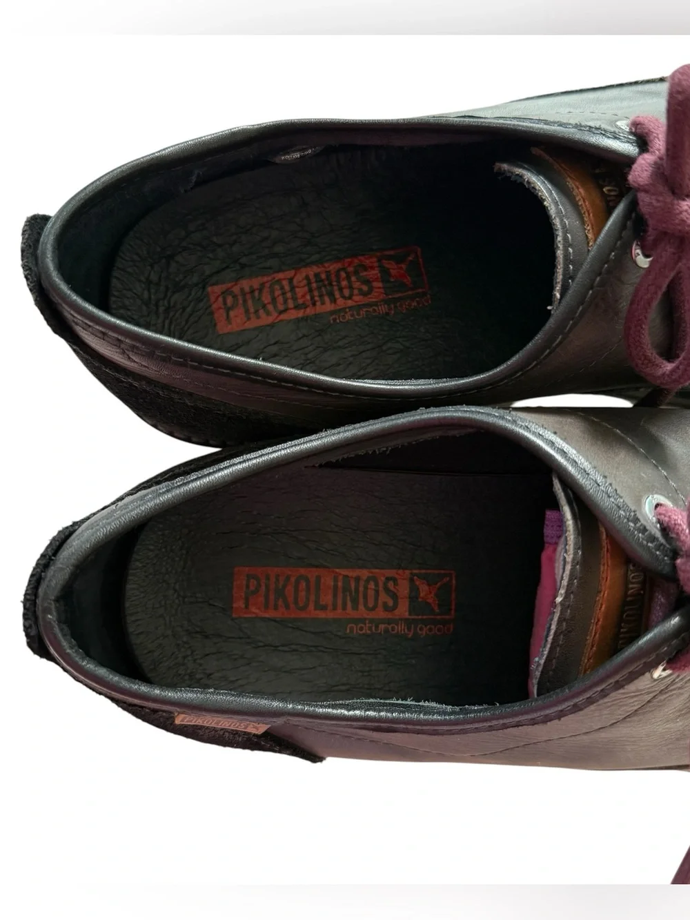 Pikolinos Glasgow Oxford Shoes Brown Leather Mens Eu Size 46 U.S Size 13